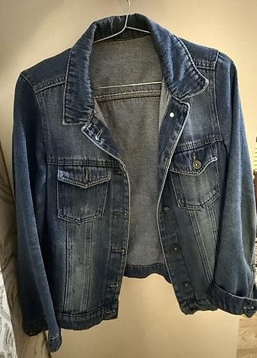 kepka satisi: Klassik dizaynda cins gödəkçə Əla vəziyyətdədir, sadəcə 1 dəfə — 1