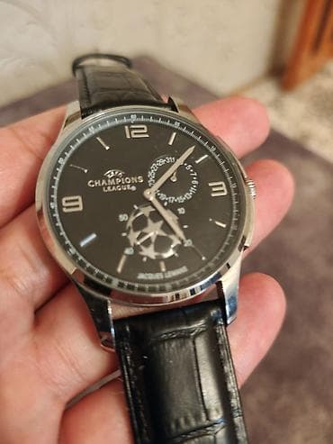 ucuzluq saat instagram: Rəsmi çempionlar liqasının sponsoru olan Jacques lemans saatı — 3