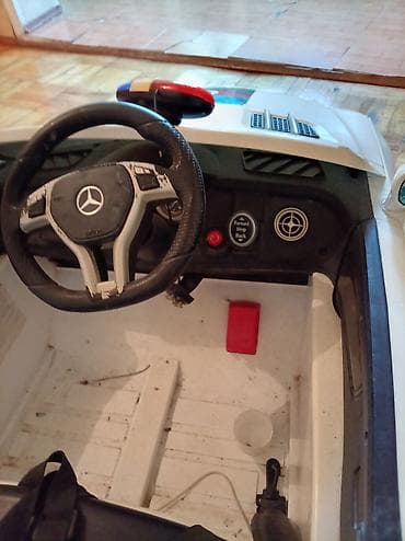 Uşaq üçün elektrikli minik maşını – Mercedes üslubunda kabriolet — 3