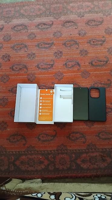 redmi note 9 islenmis: Redmi Note 14, 256 GB, rəng - Qara, Barmaq izi — 5