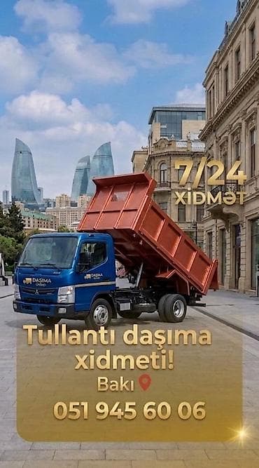 ev tikintisi: Tullantı daşınması xidməti – Bakı - 7/24 xidmət göstərən bortu — 1