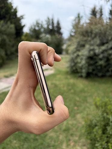 kontakt home iphone 17 pro max qiyməti: IPhone Xs Max, 256 GB, Qızılı, Face ID — 6