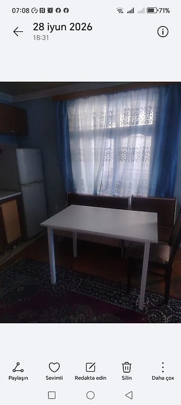 nardaranda kiraye bag evleri: Saray qesebesindedi 160m 1 otaqlı xanımlara, aileye verilir — 7