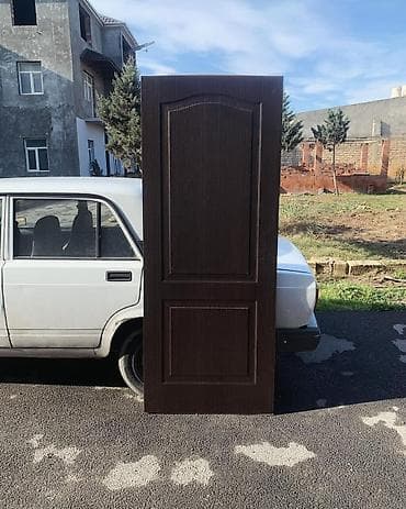 Qonaq otağı üçün Yeni Otaq qapısı 90x205 sm Naliçnik ilə, Zəmanətli, Ödənişli quraşdırma, Pulsuz çatdırılma