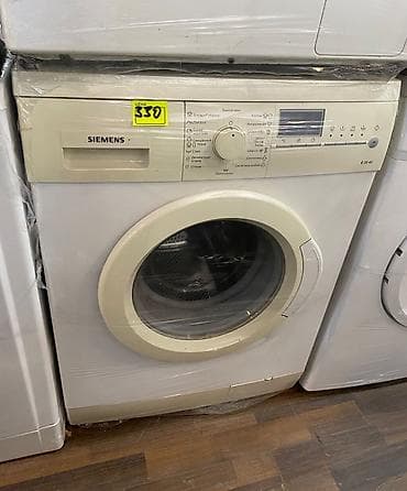 Siemens önyükləməli paltaryuyan maşın - Ön tərəfdən yükləmə, dairəvi