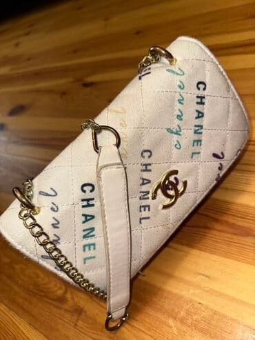 sep sekilleri: Çiyin çantası, Chanel, İşlənmiş — 5