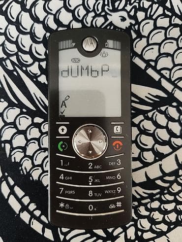 Motorola Şarm, rəng - Qara, Düyməli, Sənədlərlə