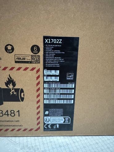 asus çanta: İşlənmiş ASUS Vivobook, 17.3 ", Intel Core i5, 1 TB, Ünvandan götürmə, Pulsuz çatdırılma, Rayonlara çatdırılma — 1