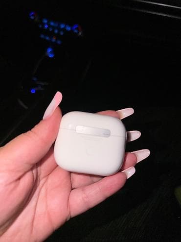 mp3 fm modulator: Yeni Simsiz (Bluetooth) Qulaqcıqlar, Apple, rəng - Ağ — 3