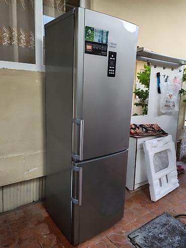 disk satisi: İşlənmiş 2 qapılı Hotpoint Ariston Soyuducu Satılır, rəng - Gümüşü — 3