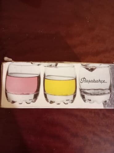 чайный набор: Стаканы, цвет - Белый, Стекло, Набор из 6 шт., Турция — 2