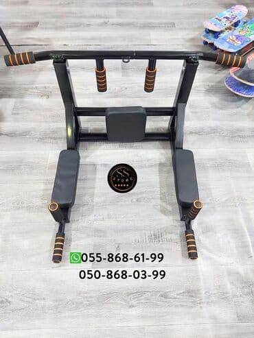 isvec divari: ➡️turnik+brus+pres=40azn✔️ 150kq saxlama gücü var. 40/40 qalın dəmir — 7