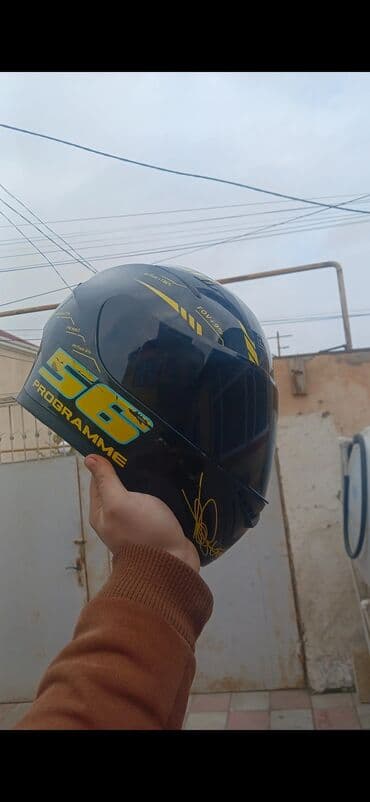 Moto geyim: Moto Dəbilqə 50 azn — 1