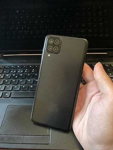 samsung galaxy gio: Samsung Galaxy A12, 64 ГБ, цвет - Черный, Отпечаток пальца, Face ID — 3