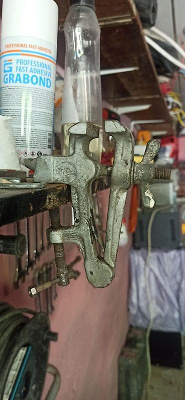 propan qaz: Metal ustacılıq üçün vintli sıxac (2 ədəd) - Material: tökmə — 1