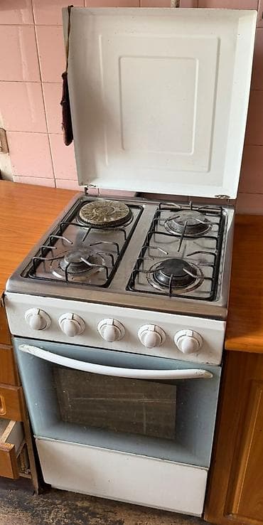 eltek soba: Qarışıq sobası Ayrıca dayanan, 4 gözlü, İşlənmiş — 1