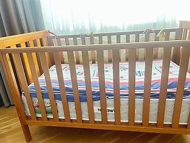 Beşiklər: Oğlan və qız üçün, Dördbucaq, Beşik, Dəst ilə, Matras ilə, Yellənmə mexanizmsiz — 2