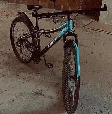 BMx GTT dağ velosipedi - Geniş, düz MTB sükanı və tənzimlənən
