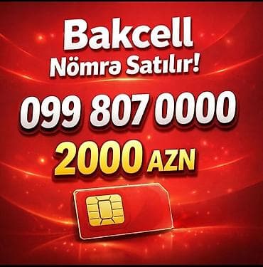 Nömrə: ( 099 ) ( 8070000 ), Yeni