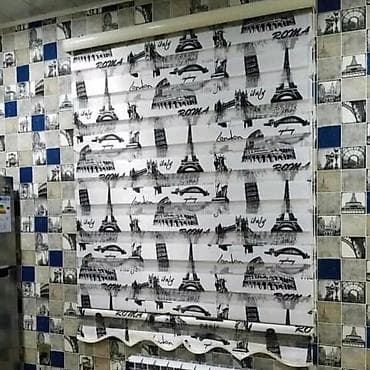 Картины и портреты: Zebra jalyuzi pərdə - İkiqat zolaqlı zebra sistemi: şəffaf və qapalı — 9