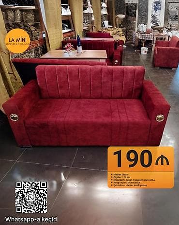 Mətbəx divanı – LA Mini (Laconic & Minimalism) - Ölçü: 170 sm -