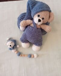 kürəkcikli uşaq sankaları: Uşaqlar üçün zərərsiz iplərdən hazırlanmış oyuncaqlar 👶💞 — 6