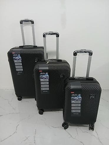 S - 40 m M - 55 m L - 70 m Sərfəli və 3’lü səyahət çamadan dəsti –