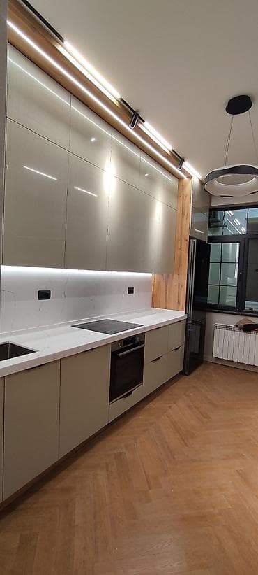 Sifarişlə mətbəx dəsti, Özü çəkən petlələr, MDF, Kredit yoxdur — 4