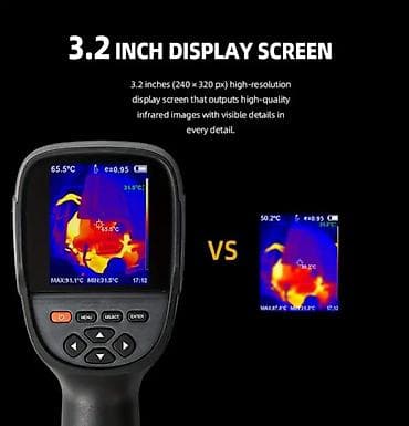 hdmi kabel android: Termal görüntü kamerası. Model: HTI HT-18+ Temperaturu ölçmək və — 5