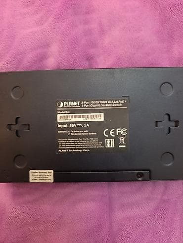 ikinci el harddisk: PLANET GSD-908HP (V4) – 8 port 10/100/1000T 802.3at PoE+ + 1 port — 3