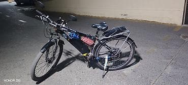 Elektrik nəqliyyatı: ⚡ Elektrikli velosiped satılır 🚲 ✅ Mühərrik işləyir ✅ Beyin də işlək — 3