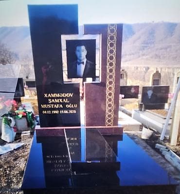 hasar: Qəbirüstü abidə və məzar kompleksi hazırlanması xidməti - Qranit və — 4