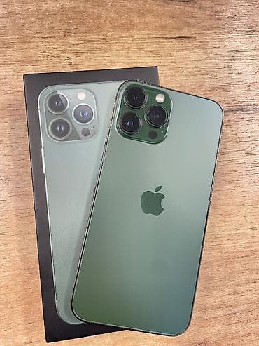 a3 printer satisi: IPhone 13 Pro Max, 128 GB, Yaşıl, Simsiz şarj, Face ID, Sənədlərlə — 4