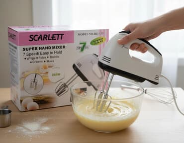 köhnə paltaryuyan satışı: Əl mikser, Scarlett, Yeni, Ünvandan götürmə — 3