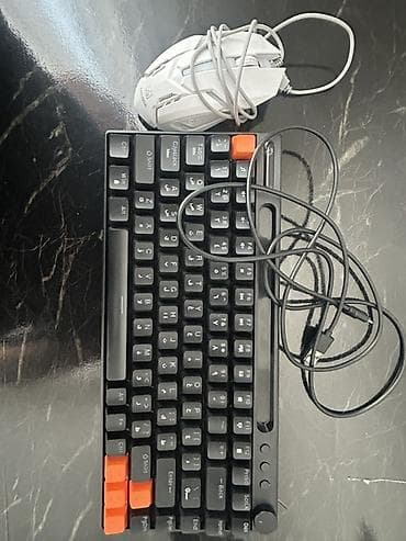 Mexanik klaviatura + naqilli oyun siçanı dəsti Məhsulun tərkibi: -