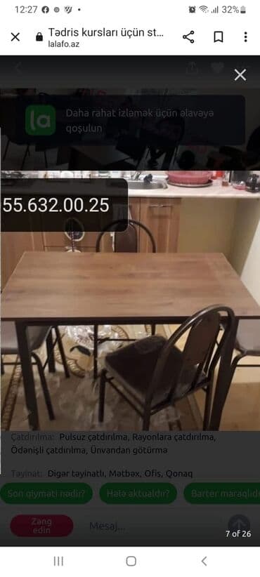 uşaq stol stul: Tədris kursları üçün stol stul desti masa və oturacaqlar dəstləri — 11