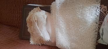 divar ucun dekor: Nahar dəsti, rəng - Qızılı, Farfor — 4