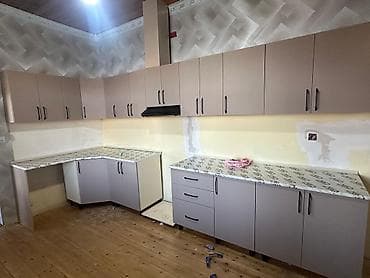 fasad daşları: Sifarişlə mətbəx dəsti, Özü çəkən petlələr, MDF, Kredit yoxdur, Pulsuz çatdırılma, Rayonlara çatdırılma — 3