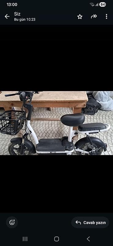 velosiped maşa: Şəhər elektrik velosipedi / skuter - Kompakt şəhər tipi elektrik — 2