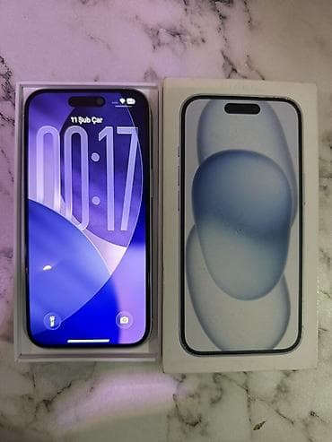 airpods iphone: IPhone 15, 128 GB, Göy — 4