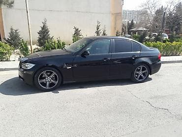brabus disk: BMW 3 Series (E90) sedan – qara rəng, 4 qapı, arxa ötürücülü. Texniki — 4
