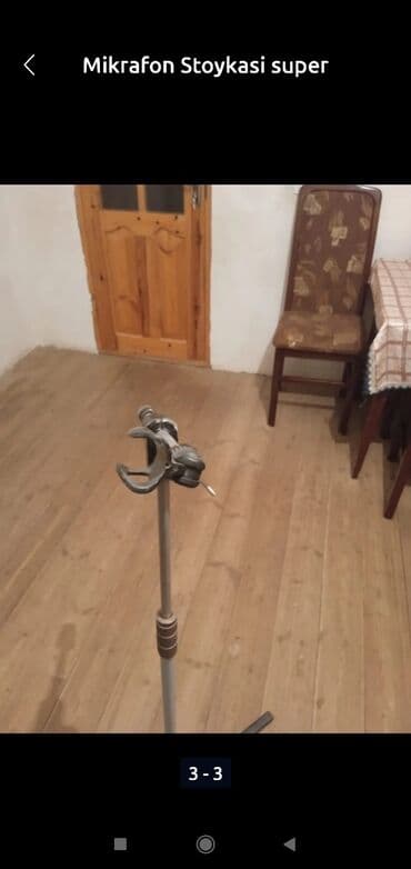 saz simi: İşlənmiş Simli Mikrofon Shure — 2