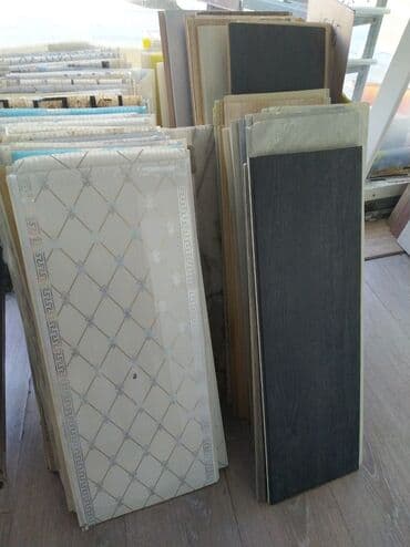 Asma tavanlar: Müxtəlif dizayn və rənglərdə divar panelləri təklif olunur. Ağ rəngli — 1