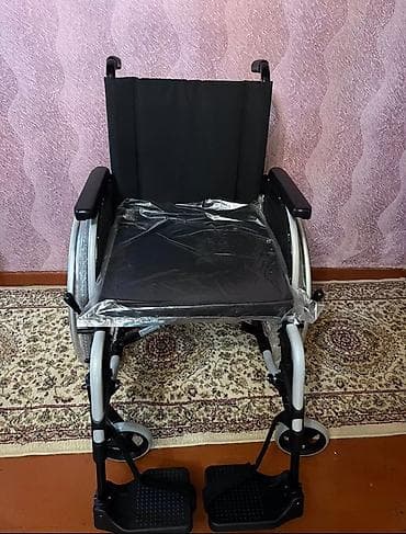 Universal manual əlil arabası - Yüngül və davamlı metal karkas -