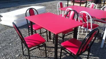 tap az masa ve oturacaqlar: Kuxna üçün masa və oturacaqlar desti, kafe və cayxana üçün stol stul — 27