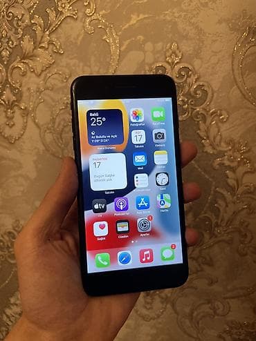 2ci el iphone 7: IPhone 7 Plus, 128 GB, Jet Black, Barmaq izi — 3