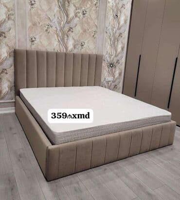 матрас двуспальный: Новый, Двуспальная кровать, С матрасом — 1