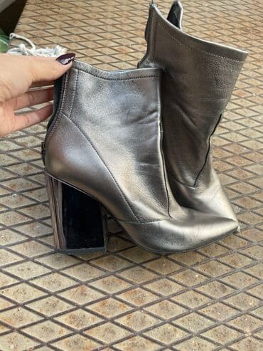 tangetka ayaqqabi modelleri: PAZOLINI qadın botları - Model: qısa borulu, iti burunlu - Rəng — 3