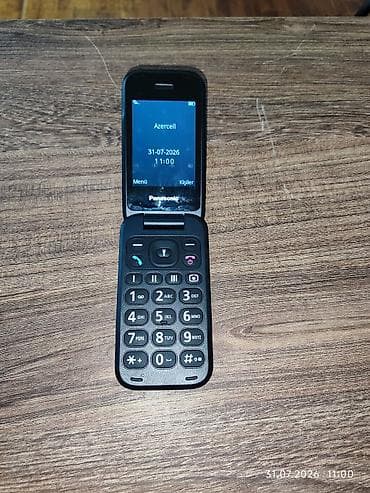 cib modemi: Panasonic qapaqlı mobil telefon - Brend/model: Panasonic klassik — 4