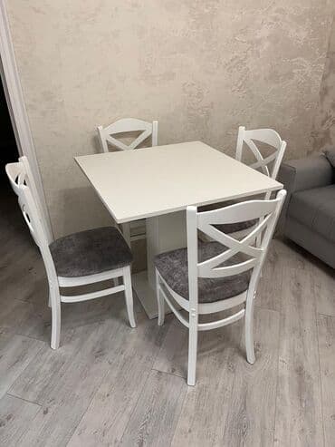 işlənmiş mətbəx stolları: Mətbəx masası, Yeni, Açılmayan, MDF, Kvadrat masa — 1